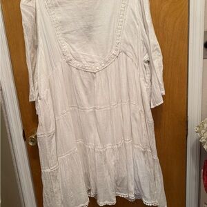 Sundance White Tunic Top